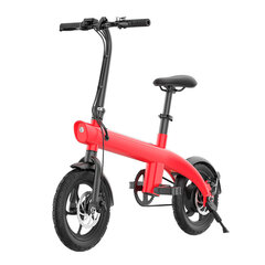 Elektriskais velosipēds HX H2 MAX 14" 250W, sarkans цена и информация | Электровелосипеды | 220.lv