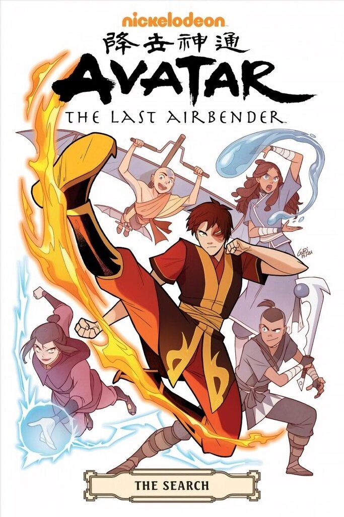 Avatar: The Last Airbender - The Search Omnibus cena un informācija | Fantāzija, fantastikas grāmatas | 220.lv