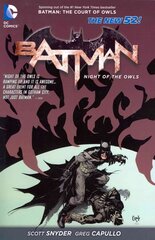 Batman: Night of the Owls (The New 52) 52nd edition, Batman Night of the Owls TP (The New 52) Night of the Owls cena un informācija | Fantāzija, fantastikas grāmatas | 220.lv