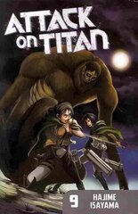 Attack On Titan 9, Volume 9 cena un informācija | Fantāzija, fantastikas grāmatas | 220.lv