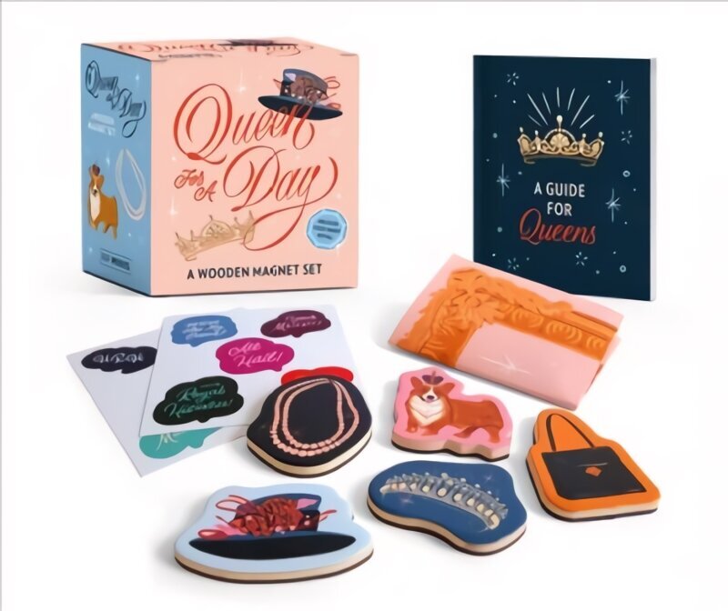 Queen for a Day: A Wooden Magnet Set cena un informācija | Fantāzija, fantastikas grāmatas | 220.lv