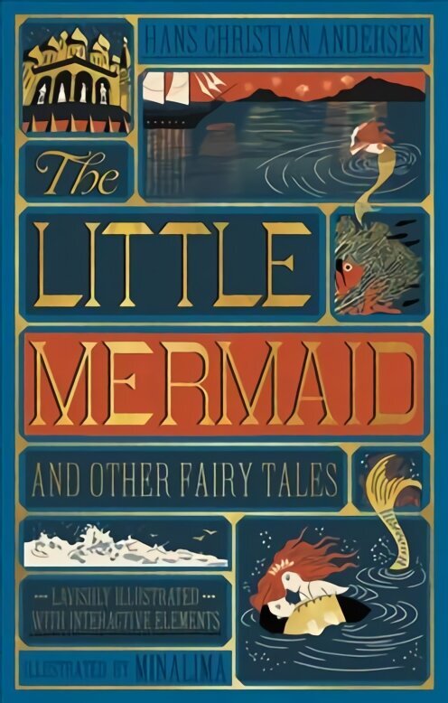 Little Mermaid and Other Fairy Tales (MinaLima Edition): (Illustrated with Interactive Elements) cena un informācija | Fantāzija, fantastikas grāmatas | 220.lv