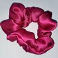 Zīda matu gumija, rozā krāsā cena un informācija | Matu aksesuāri | 220.lv
