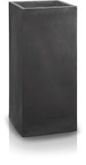 Керамический вазон Ecolite, темно-серый, 28 x 60(В) см цена и информация | Вазоны | 220.lv
