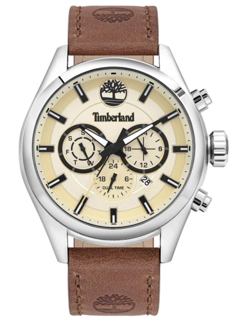 Vīriešu Pulkstenis Timberland TBL16062JYS-14 (Ø 46 mm) cena un informācija | Vīriešu pulksteņi | 220.lv