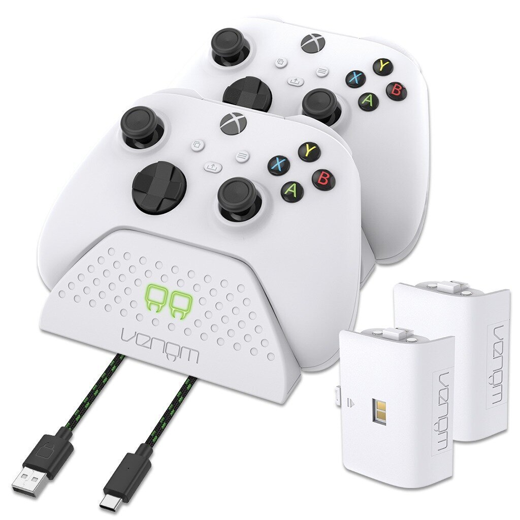 Dual pad lādētājs BALTS XBOX SERIES XBOX ONE cena un informācija | Spēļu kontrolieri | 220.lv