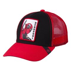 Cepure Unisex Deadpool 57-59 cm Sarkans цена и информация | Мужские шарфы, шапки, перчатки | 220.lv