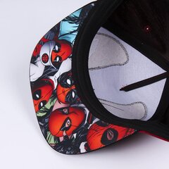 Cepure Unisex Deadpool 57-59 cm Sarkans cena un informācija | Vīriešu cepures, šalles, cimdi | 220.lv