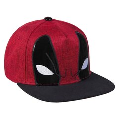 Cepure Unisex Deadpool 57-59 cm Sarkans cena un informācija | Vīriešu cepures, šalles, cimdi | 220.lv