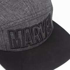 Cepure Unisex Marvel 57-59 cm Melns cena un informācija | Vīriešu cepures, šalles, cimdi | 220.lv