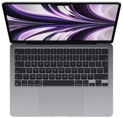 Apple MacBook Air 13.6 '' 16/256ГБ MLXW3ZE/A/R1|Z15S000F9 Space Gray цена и информация | Ноутбуки | 220.lv