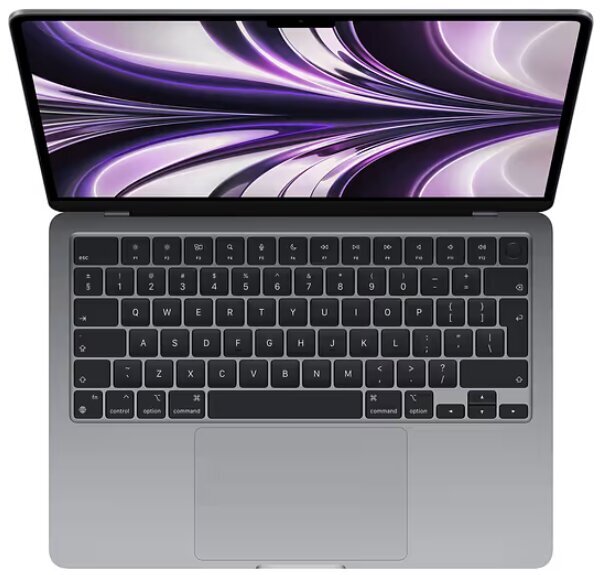 Apple MacBook Air 13.6 '' 16/256GB MLXW3ZE/A/R1|Z15S000F9 Space Gray cena un informācija | Portatīvie datori | 220.lv