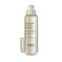 Pretgrumbu sejas serums ar retinolu Kiko Milano Sublime Youth Serum, 30 ml cena un informācija | Serumi sejai, eļļas | 220.lv