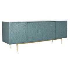 Bufete DKD Home Decor Bronza Metāls Tirkīzs Mango koks (200 x 50 x 76 cm) cena un informācija | Kumodes | 220.lv