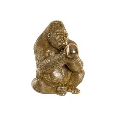 Dekoratīvās figūriņas DKD Home Decor Bronza Sveķi Gorilla (33 x 33 x 43 cm) cena un informācija | Interjera priekšmeti | 220.lv