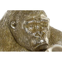 Dekoratīvās figūriņas DKD Home Decor Bronza Sveķi Gorilla (33 x 33 x 43 cm) cena un informācija | Interjera priekšmeti | 220.lv