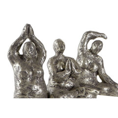 Dekoratīvās figūriņas DKD Home Decor Bronza Sveķi Yoga Moderns (11 x 22,5 x 17 cm) (3 gb.) цена и информация | Детали интерьера | 220.lv