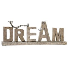 Dekoratīvās figūriņas DKD Home Decor Dream Sudrabains Alumīnijs (55 x 7,5 x 20 cm) cena un informācija | Interjera priekšmeti | 220.lv