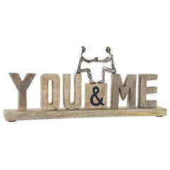 Декоративная фигура DKD Home Decor You & Me (54 x 7.5 x 24 см) цена и информация | Детали интерьера | 220.lv