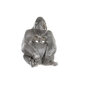 Dekoratīvās figūriņas DKD Home Decor Sudrabains Sveķi Gorilla (46 x 40 x 61 cm) cena un informācija | Interjera priekšmeti | 220.lv