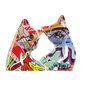 Dekoratīvās figūriņas DKD Home Decor Sveķi Kaķis (10 x 7 x 17 cm) (2 pcs) cena un informācija | Interjera priekšmeti | 220.lv