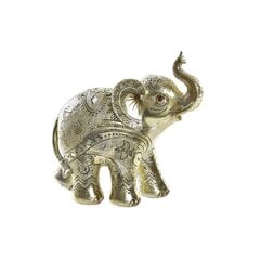 Декоративная фигура DKD Home Decor Слон, позолоченная смола (19 x 8 x 18 см) цена и информация | Детали интерьера | 220.lv