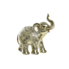 Декоративная фигура DKD Home Decor Слон, позолоченная смола (24 x 10 x 24 см) цена и информация | Детали интерьера | 220.lv