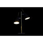 Galda lampa DKD Home Decor 25W Melns Bronza 220 V Moderns (38 x 16 x 64 cm) cena un informācija | Galda lampas | 220.lv