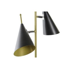 Galda lampa DKD Home Decor 25W Melns Bronza 220 V Moderns (38 x 16 x 64 cm) cena un informācija | Galda lampas | 220.lv