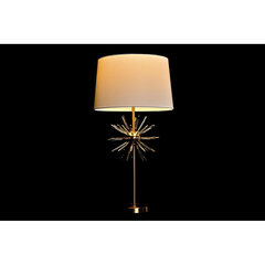 Galda lampa DKD Home Decor Bronza Zvaigzne Balts 220 V 50 W Moderns (41 x 41 x 80 cm) cena un informācija | Galda lampas | 220.lv