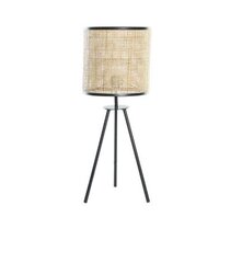 Настольная лампа DKD Home Decor, чёрная 220 В 50 Вт (25 x 25 x 63 см) цена и информация | Настольные лампы | 220.lv