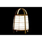 Galda lampa DKD Home Decor Lins Balts Bambuss 220 V 40 W (32 x 32 x 45.5 cm) цена и информация | Galda lampas | 220.lv