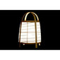 Galda lampa DKD Home Decor Lins Balts Bambuss 220 V 40 W (32 x 32 x 45.5 cm) cena un informācija | Galda lampas | 220.lv