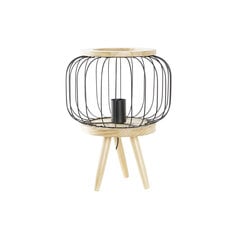 Настольная лампа DKD Home Decor, чёрная, коричневая 220В 50Вт (29 x 29 x 38 см) цена и информация | Настольные светильники | 220.lv