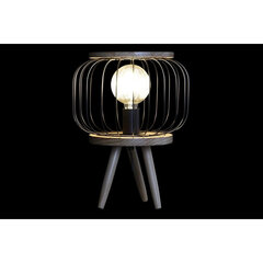 Настольная лампа DKD Home Decor, чёрная, коричневая 220В 50Вт (29 x 29 x 38 см) цена и информация | Настольные лампы | 220.lv