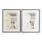 Glezna DKD Home Decor (60 x 3 x 76 cm) (2 gb.) cena un informācija | Gleznas | 220.lv