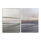 Glezna DKD Home Decor Abstrakts (103,5 x 4,5 x 144 cm) (2 gb.) cena un informācija | Gleznas | 220.lv