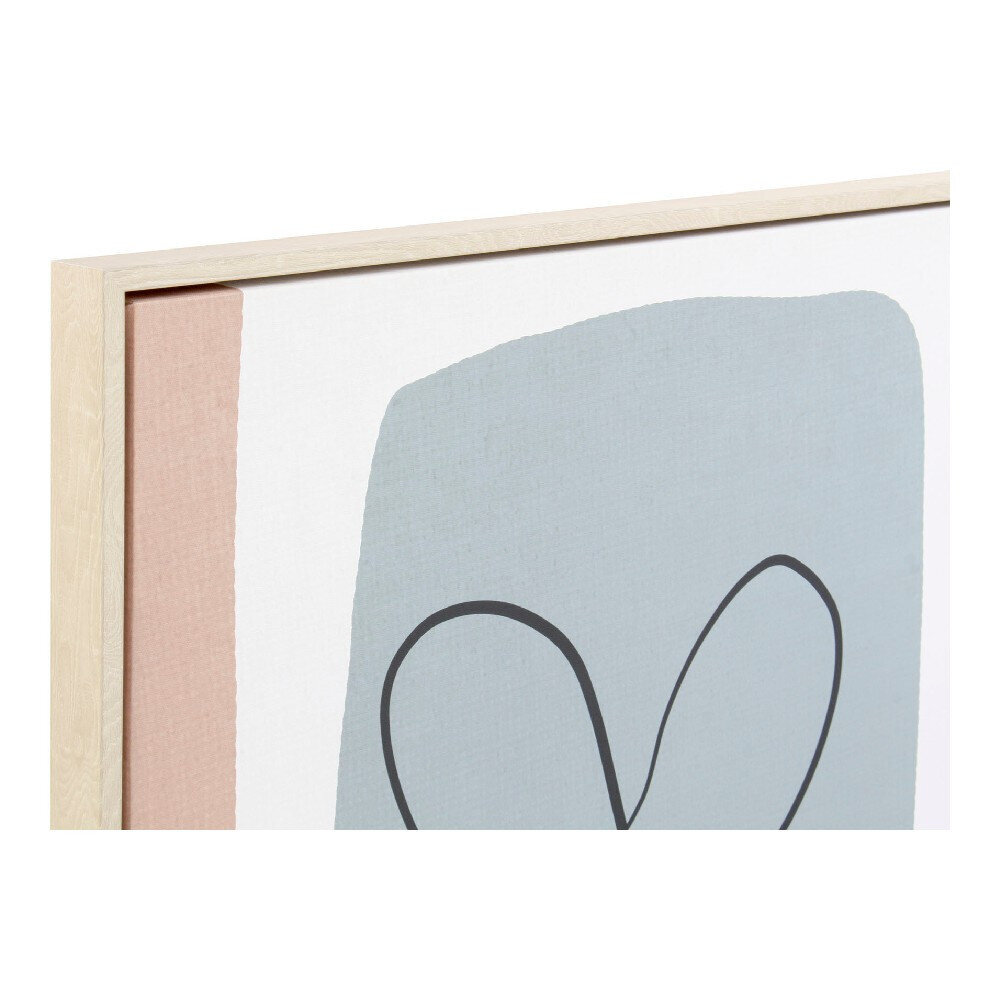 Glezna DKD Home Decor Abstrakts (83 x 4.5 x 123 cm) (2 pcs) cena un informācija | Gleznas | 220.lv