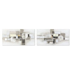 Glezna DKD Home Decor Abstrakts Moderns (100 x 3 x 50 cm) (2 gb.) цена и информация | Картины | 220.lv