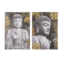 Картина DKD Home Decor, Будда (60 x 2.3 x 90 cm) (2 шт.) цена и информация | Картины | 220.lv