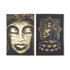 Картина DKD Home Decor, Будда (63 x 4,5 x 93 cm) (2 шт.) цена и информация | Картины | 220.lv