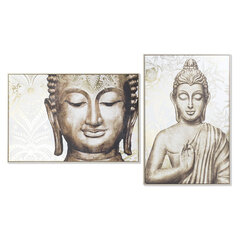 Картина DKD Home Decor, Будда (83 x 4,5 x 122,5 cm) (2 шт.) цена и информация | Картины | 220.lv
