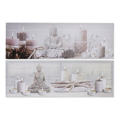 Картина DKD Home Decor, Будда (90 x 2,3 x 30 cm) (2 шт.) цена и информация | Картины | 220.lv