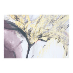 Glezna DKD Home Decor Canvas Abstrakts Цветы (83 x 4.5 x 123 cm) (2 pcs) cena un informācija | Gleznas | 220.lv