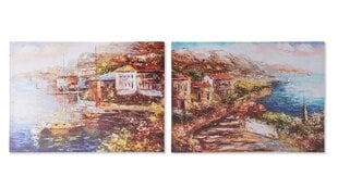 Glezna DKD Home Decor Canvas Koks MDF (2 pcs) (70 x 1.8 x 50 cm) cena un informācija | Gleznas | 220.lv