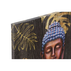 Glezna DKD Home Decor Canvas Koks MDF Buda (4 pcs) (50 x 1.8 x 70 cm) cena un informācija | Gleznas | 220.lv