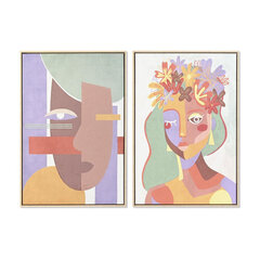 Картина DKD Home Decor, Женщина (63 x 4 x 93 cm) (2 шт.) цена и информация | Картины | 220.lv