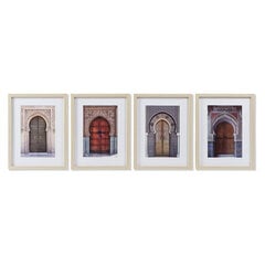 Glezna DKD Home Decor Durvis (35 x 2.5 x 45 cm) (4 pcs) cena un informācija | Gleznas | 220.lv