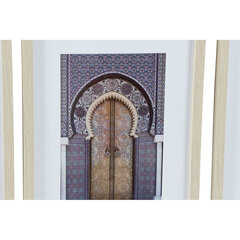 Glezna DKD Home Decor Durvis (35 x 2.5 x 45 cm) (4 pcs) cena un informācija | Gleznas | 220.lv