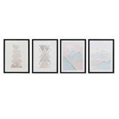 Glezna DKD Home Decor Kalns (30 x 3 x 40 cm) (4 gb.) cena un informācija | Gleznas | 220.lv